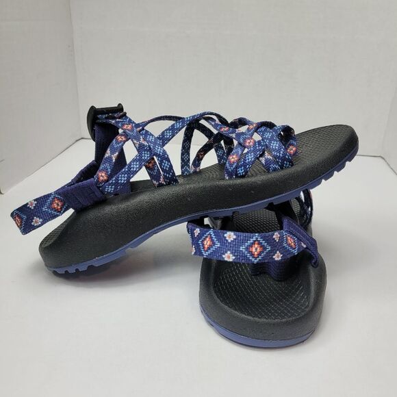 Chaco J106108 ZX2 Classic Wink Blue Toe Loop Strap Sandal Womens Size 8 - Picture 4 of 9